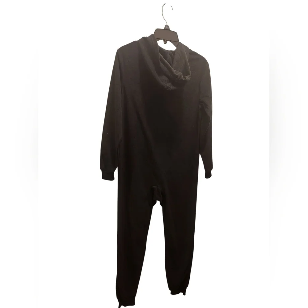 Hyde & Eek Boys Large Glow In The Dark Skeleton Onsie Costume/ Pajamas With Hood
